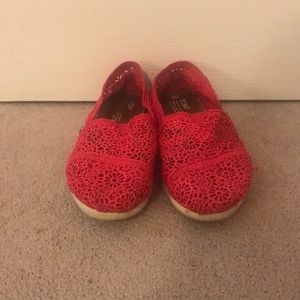 Pink Crochet / Lace Toms